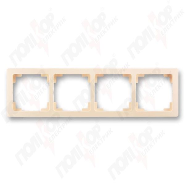 Рамка 4кр. слоновая кость ABB Swing(3901J-A00040 C2)