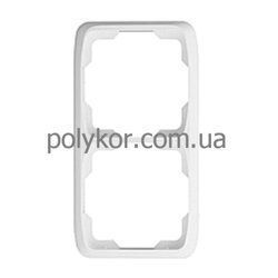 Рамка 2-кр. белая  АББ Танго гориз.(3901A-B20 B)