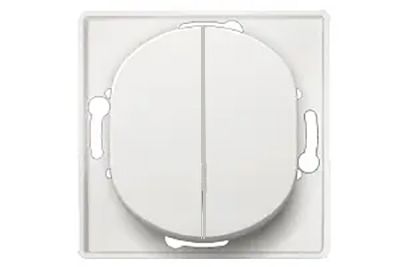 Вимикач 2кл. механiзм бiлий ALING-CONEL/EON(Е606.0)