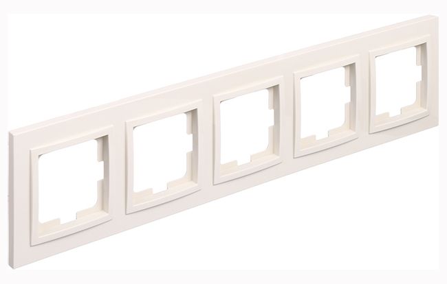 Рамка 5М Mono Electric DESPINA крем(102-170000-164)