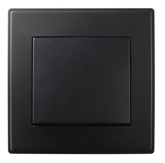 Выключатель 1-кл. Lezard LESYA антрацит(705-4242-100)