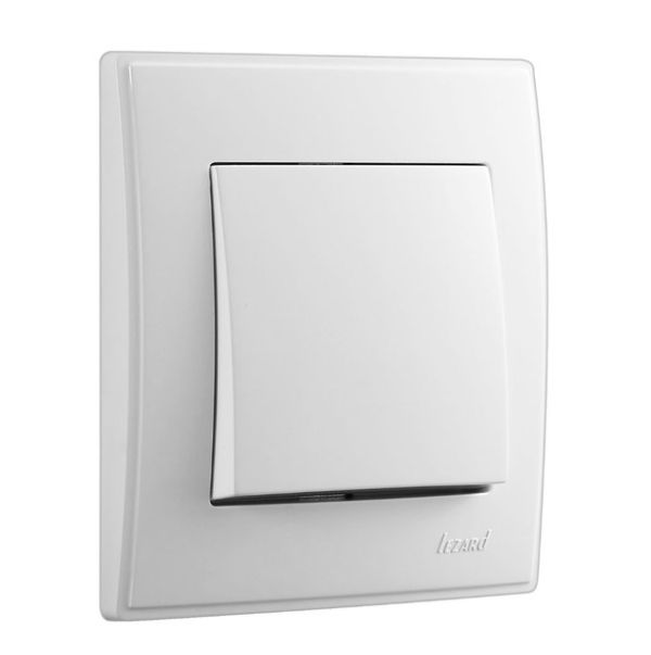 Выключатель 1-кл Lezard LESYA белый(705-0202-100)