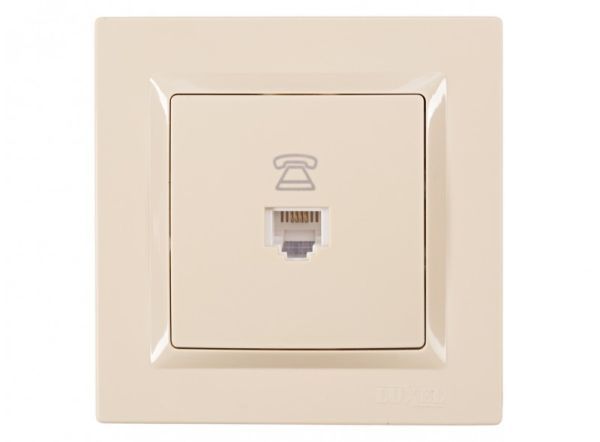 Розетка TF LUXEL JAZZ крем 9310(9310)