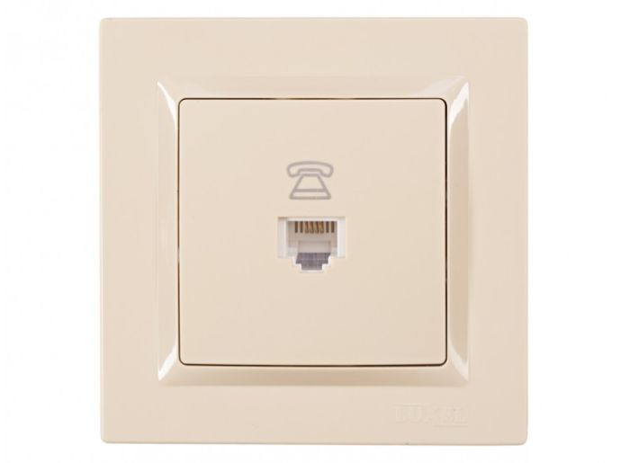 Розетка TF LUXEL JAZZ крем 9310(9310)