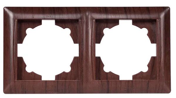 Рамка 2-я гориз. Luxel Primera 3922 вишня(3922)