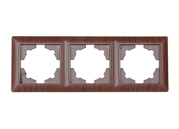 Рамка 3-я гориз. Luxel Primera 3923 вишня(3923)