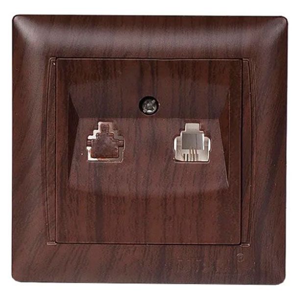 Розетка TF Luxel Primera 3910 вишня(3910)