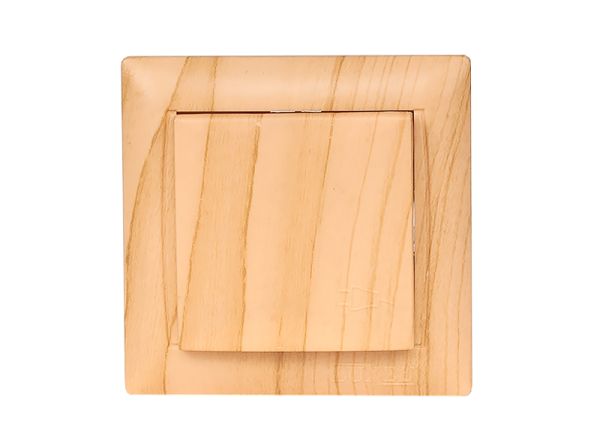 Розетка с з/к та кришкою Luxel Primera 3811 сосна(3811)