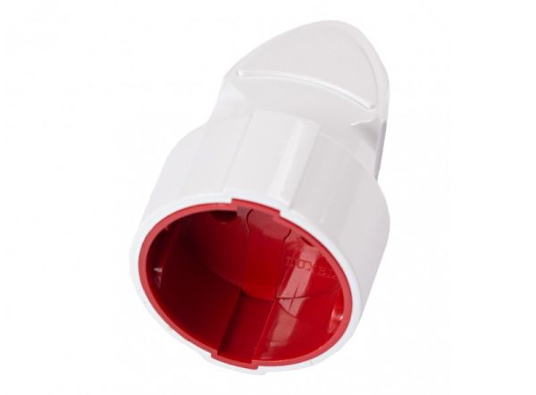 Гніздо штепсельне без з/к Luxel 1004 біле(1004)