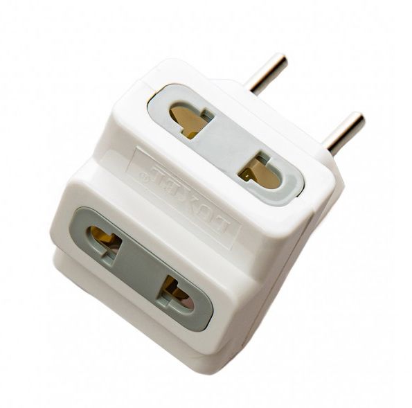 Трійник хрестоподібний  Luxel 1013 білий(1013)