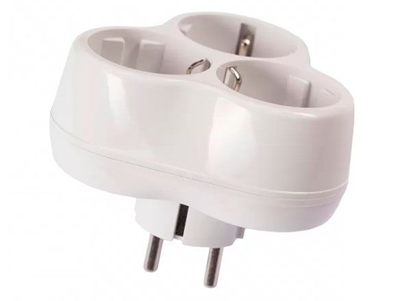 Трійник з з/к Luxel 1008 білий(1008)