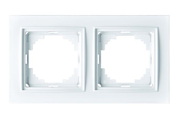 Рамка 2М универсальная 27110092 Nilson Thor белая ()(27110092)