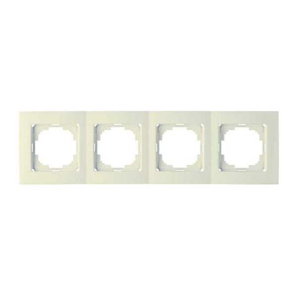 Рамка 4М универсальная 24120094 Nilson Touran крем(24120094)
