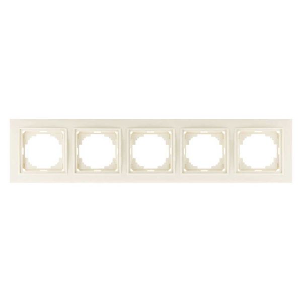 Рамка 5М универсальная 24120095 Nilson Touran крем ()(24120095)