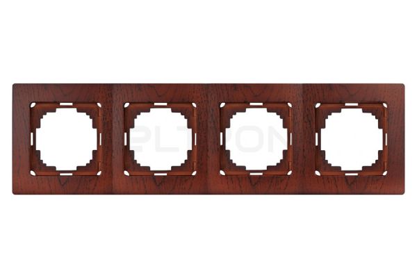 Рамка 4М универсальная 24260094 Nilson Touran черешня(24260094)