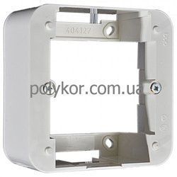 Адаптер наружн. устан. 1-кратн. доп. POLO OPTIMA бел.(12012202)