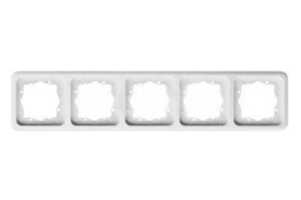 Рамка 5-кр. сл.кость REGINA 13012508(13012508)