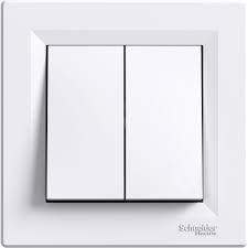 Выключатель 2 кл. EPH0300121 ASFORA белый Schneider Electric(EPH0300121)
