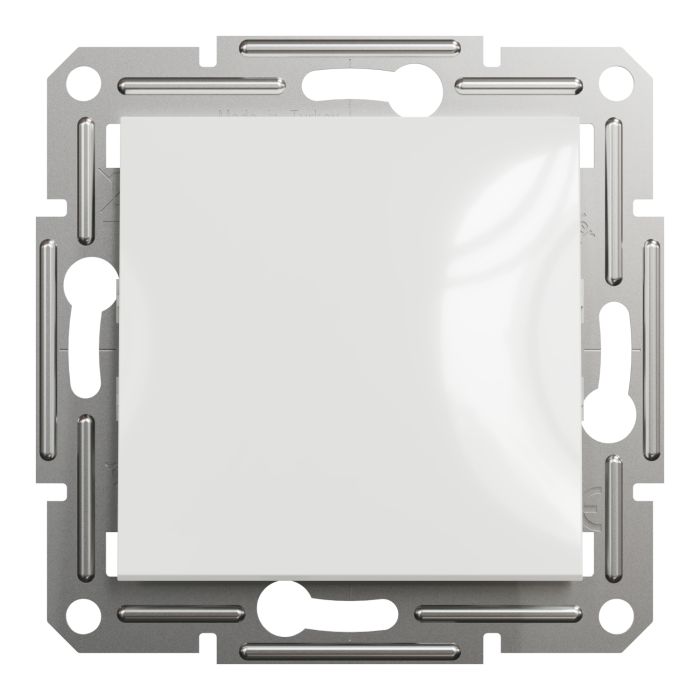 Выключатель-переключатель 1 кл. EPH0470121 ASFORA белый Schneider Electric БЕЗ РАМКИ!(EPH0470121)