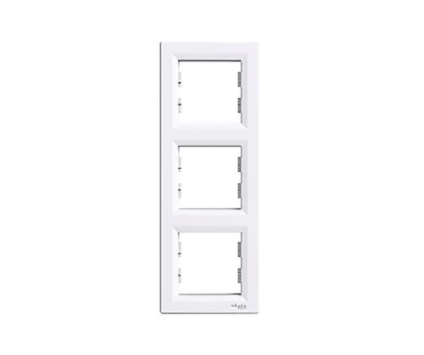 Рамка 3-местная верт  EPH5810321 ASFORA белый Schneider Electric(EPH5810321)