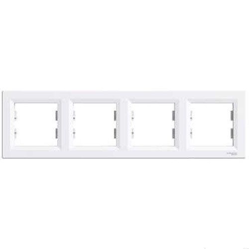 Рамка 4-местная гор  EPH5800421 ASFORA белый Schneider Electric(EPH5800421)