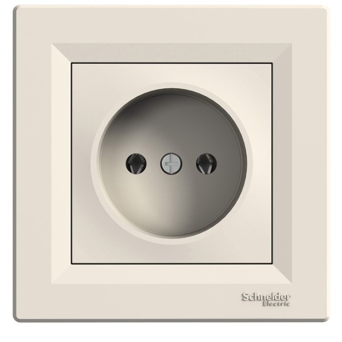 Розетка без з/к EPH3000123 ASFORA крем Schneider Electric(EPH3000123)