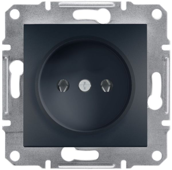 Розетка без з/к EPH3000171 ASFORA антрацит Schneider Electric(EPH3000171)