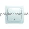 Выключатель 1-кл. прох. 90561004 VI-KO CARMEN белый(90561004)