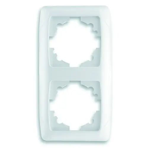 Рамка 2М вертик. 90571002 VI-KO CARMEN белая(90571002)