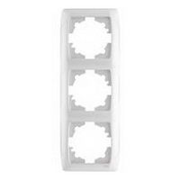 Рамка 3М вертик. 90571003 VI-KO CARMEN белая(90571003)