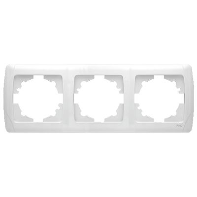 Рамка 3М гор. 90571103 VI-KO CARMEN белая(90571103)