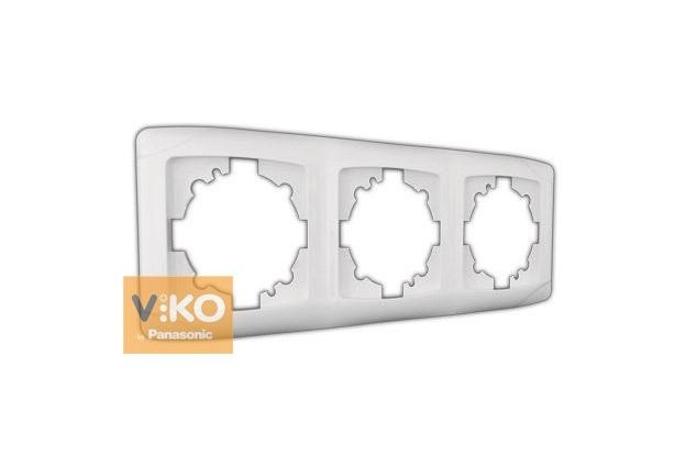 Рамка 3М гор. 90571103 VI-KO CARMEN белая(90571103)