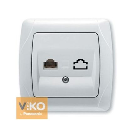 Розетка PC 90561032 VI-KO CARMEN белая(90561032)