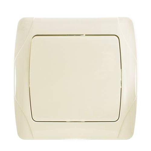 Выключатель 1-кл. 90562001 VI-KO CARMEN крем(90562001)