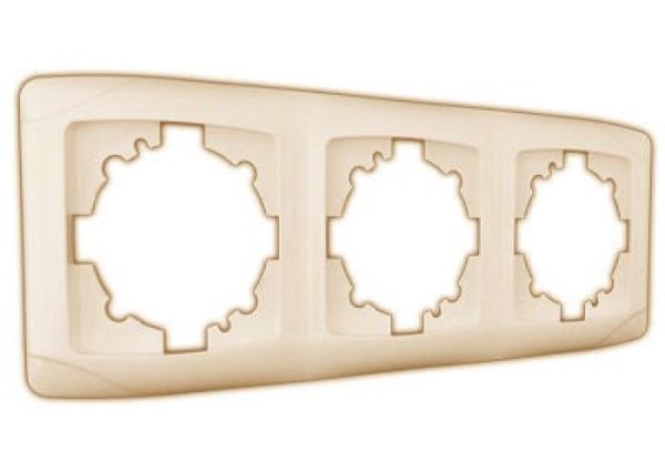 Рамка 3М гор. 90572103 VI-KO CARMEN крем(90572103)
