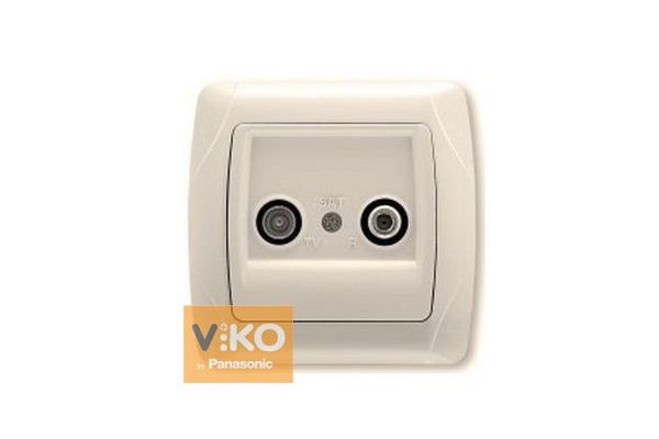 Розетка TV+радио 90562021 VI-KO CARMEN крем(90562021)