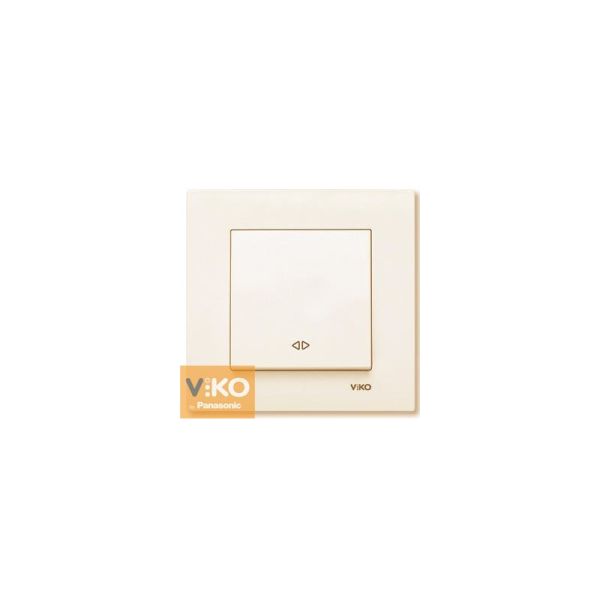 Выключатель реверсивный 90960131 VI-KO KARRE крем(90960131)