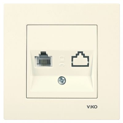 Розетка TF  90960113 VI-KO KARRE крем ()(90960113)