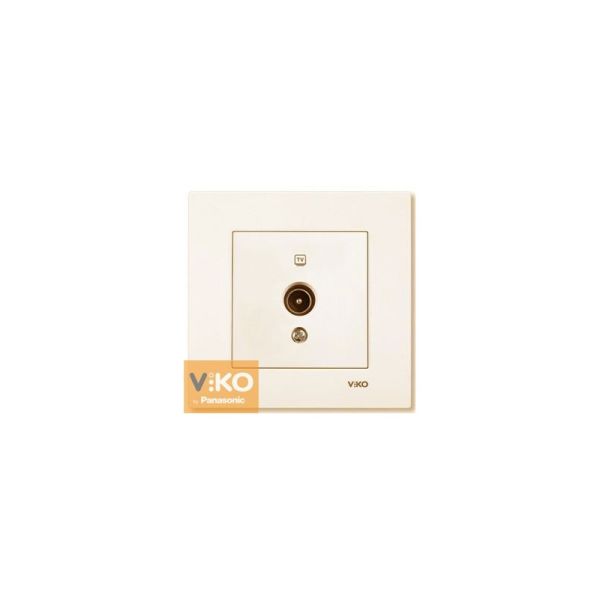 Розетка TV  90960110 VI-KO KARRE крем ()(90960110)