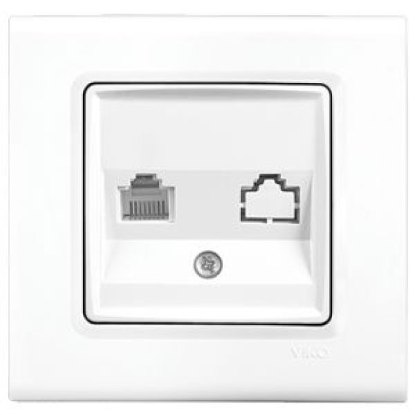 Розетка TF 90400013 LINNERA белый(90400013)