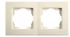 Рамка 2М горизонт. 90401002 LINNERA крем(90401002)