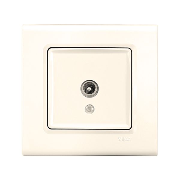 Розетка TV 90401010 LINNERA крем(90401010)