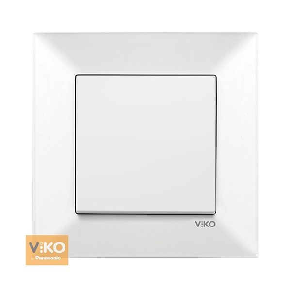 Выключатель 1-кл. 90970001-WH VI-KO Meridian белый(90970001-WH)