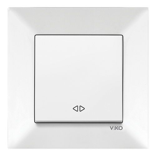 Выключатель реверсивный  90970031-WH VI-KO Meridian белый(90970031-WH)