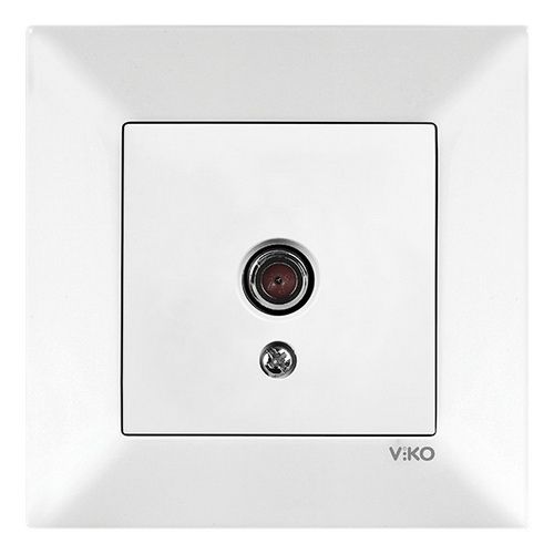 Розетка TV 90970010-WH VI-KO Meridian белая(90970010-WH)