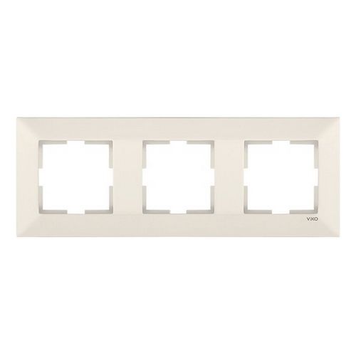 Рамка 3М горизонтальная 90979013-WH VI-KO Meridia крем(90979013-WH)