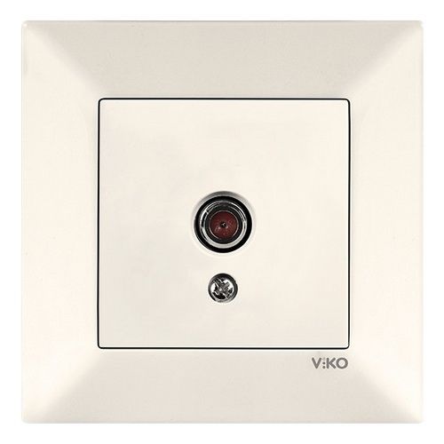 Розетка TV 90970210-WH VI-KO Meridian крем(90970210--WH)