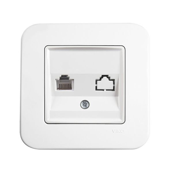 Розетка TF 90420013 VI-KO Rollina белый(90420013)