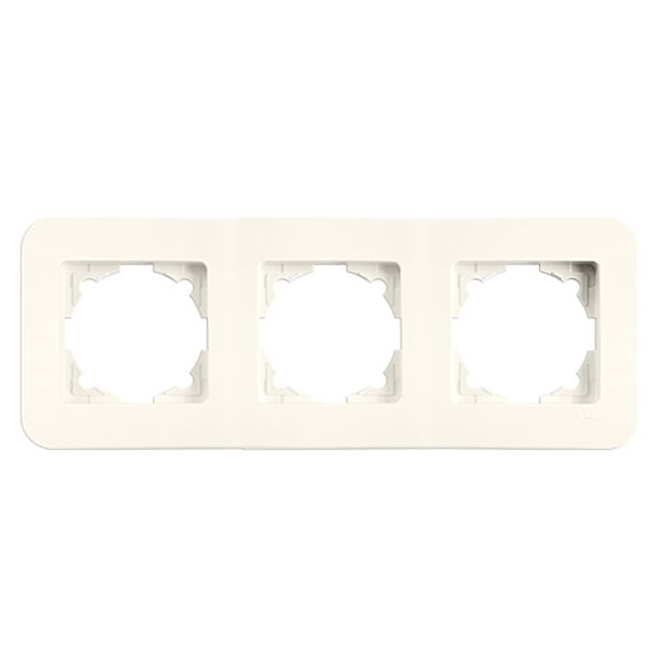 Рамка 3М горизонт.90421053 VI-KO Rollina крем