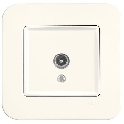 Розетка TV 90421010 VI-KO Rollina крем(90420010)